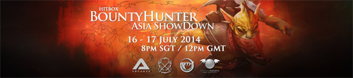 Bounty Hunter Asia Showdown begins tomorrow