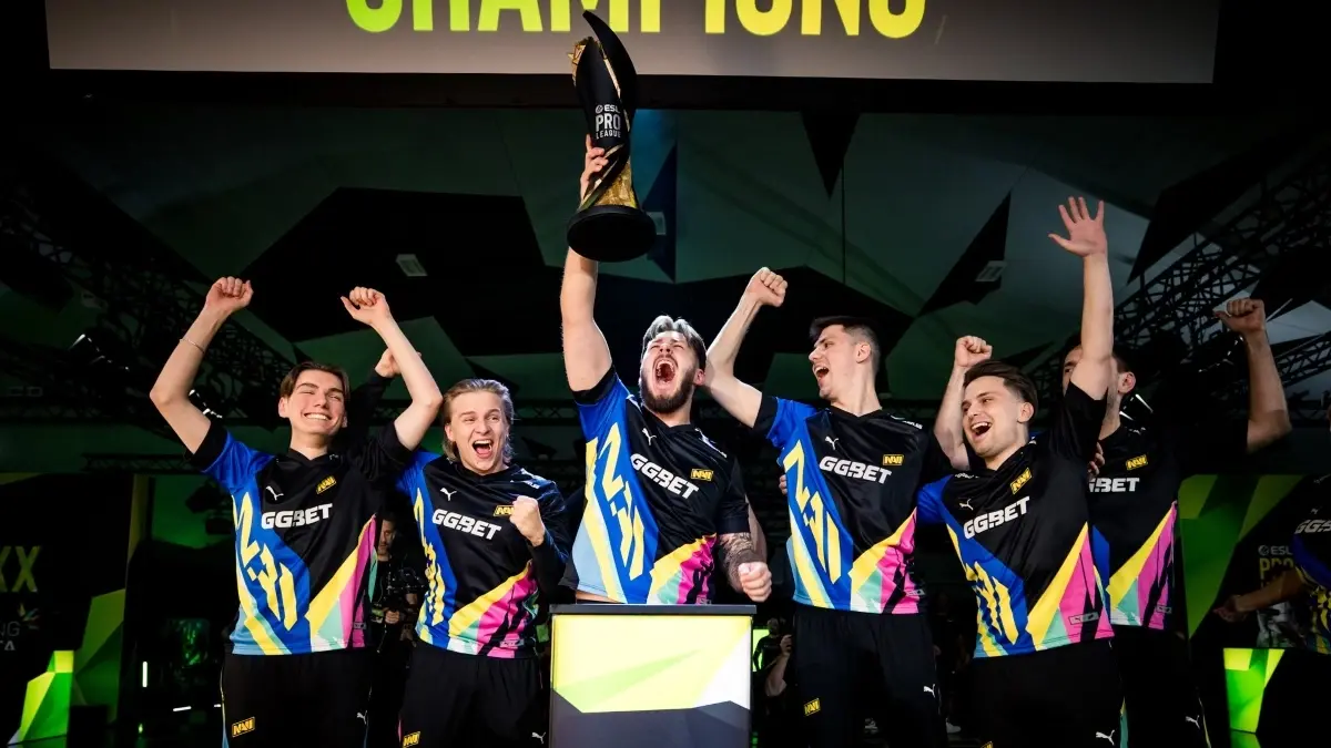 NAVI outlast Eternal Fire to become the CS2 ESL Pro League Season 20 champions