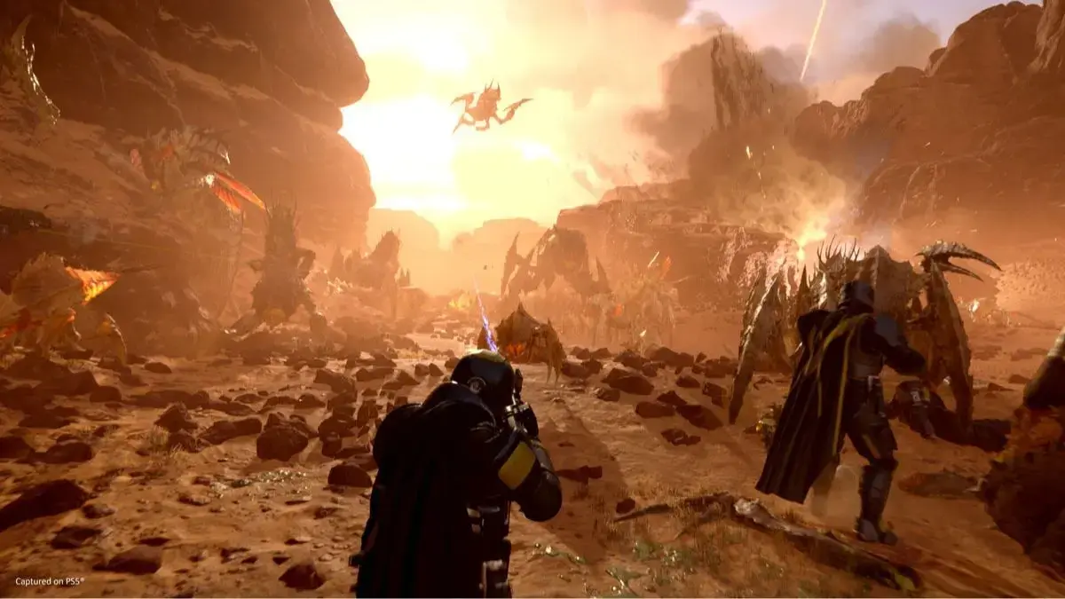 Helldivers 2 developers to 'beef up' content plans after big launch