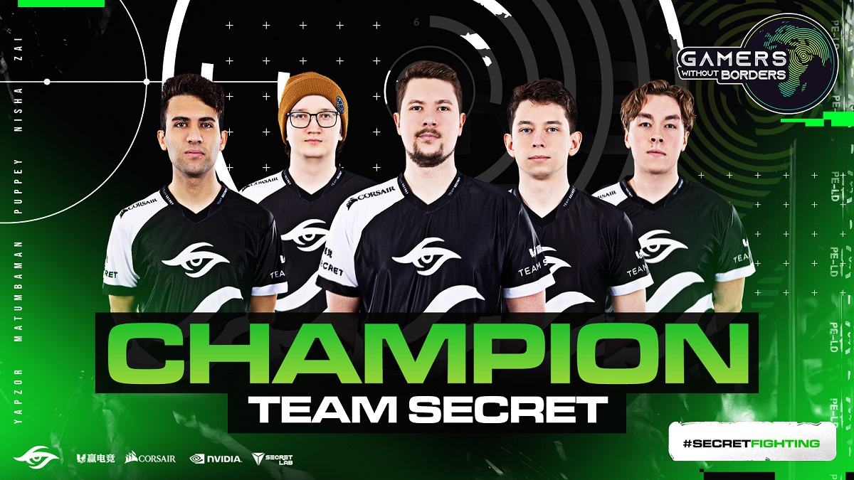 Team Secret continue to win; Claim GWB 2020 title