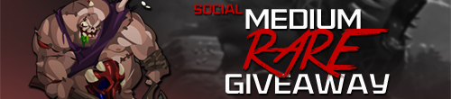 GIVEAWAY: 1,500 rares to hand out