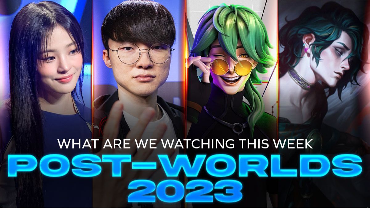 What are we watching this week - Post-Worlds blues