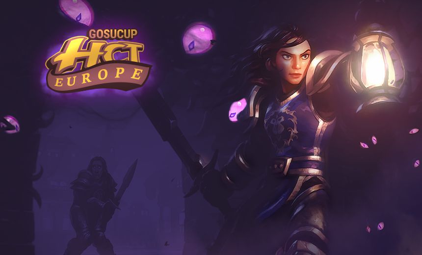 GosuCup HCT Europe #4 is live. Here's the bracket