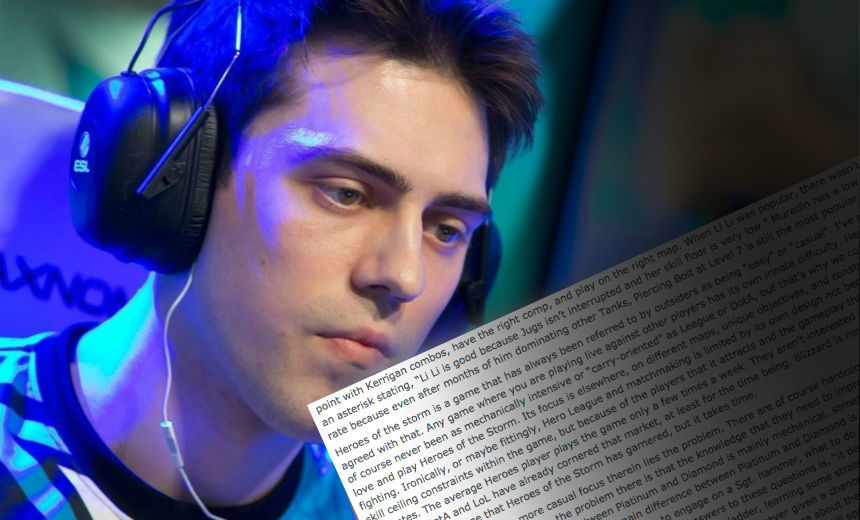 Srey drops knowledge bomb on entire Heroes community