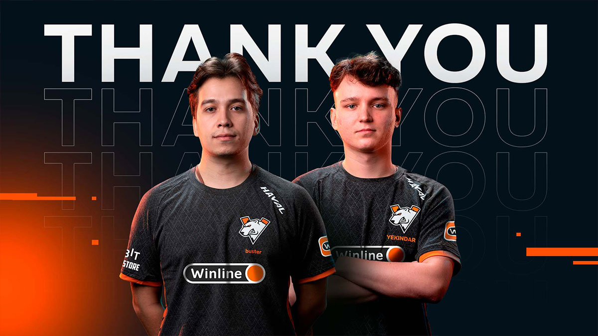 CSGO Shuffles: Virtus.pro aka Outsiders benches buster and YEKINDAR from the active roster
