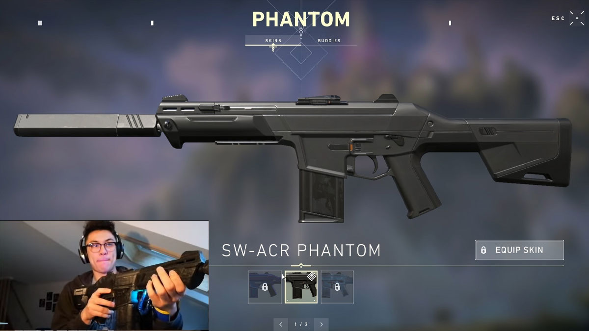 Phantom gun controller created by a VALORANT fan
