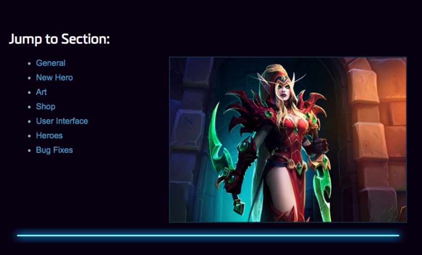 Valeera PTR patch notes released