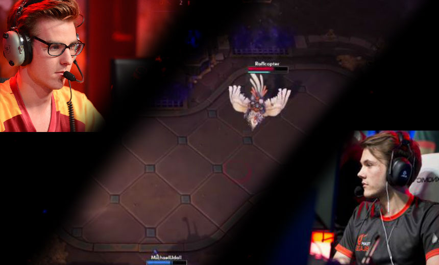 1v1 hero mirror matches between pro players is as fun as it sounds