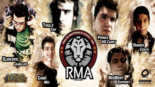 RMA is back to League of Legends