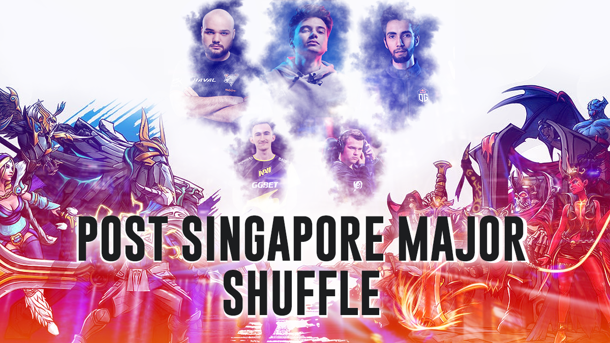 Post Singapore Major shuffle log: Confirmed roster changes for DPC Season 2
