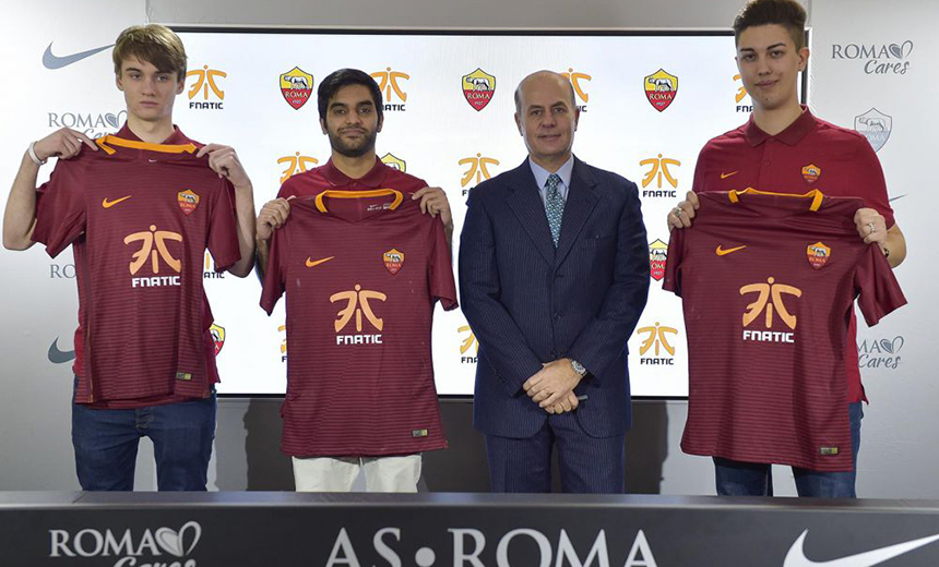 Even more football teams are getting into esports as AS Roma partners with Fnatic