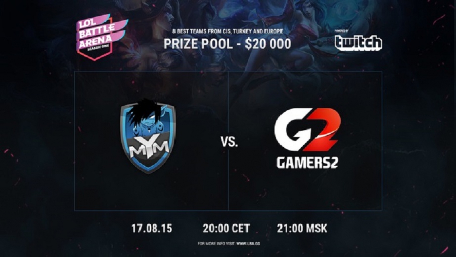 Gamers 2 vs MYM. Who will come closer to Hard Random?