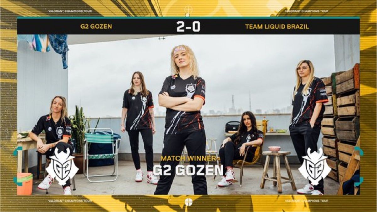 G2 Gozen dominates Team Liquid Brazil in a 2-0 sweep