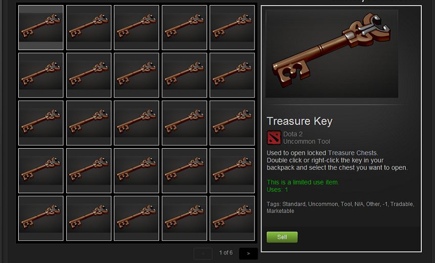 RIP treasure keys 2012-2015