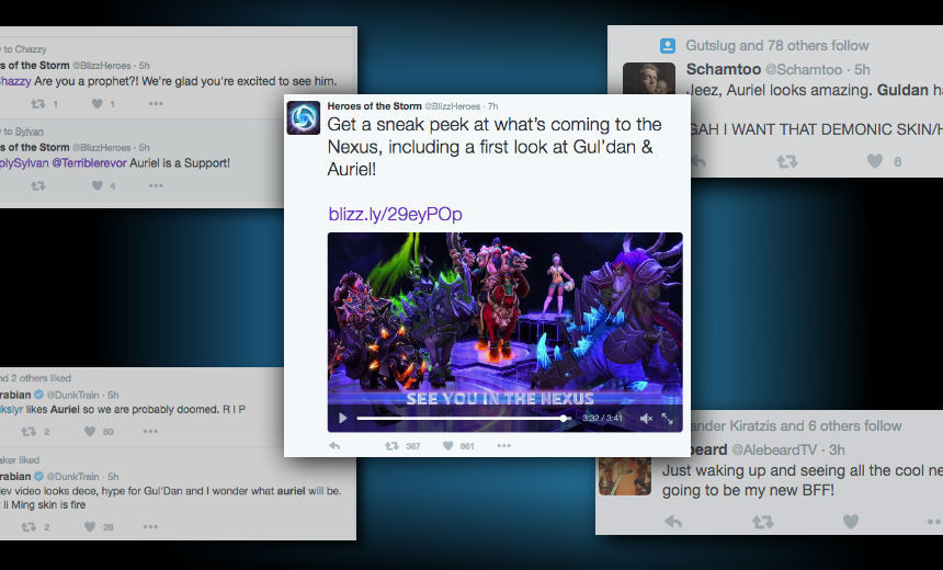 The best tweets from the Guldan and Auriel reveal