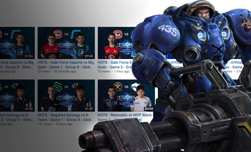 VoDs from the first day of the Summer Championship are live