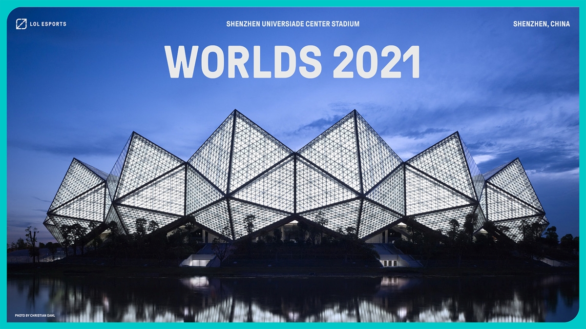 The 2021 Worlds will take place over five cities in China