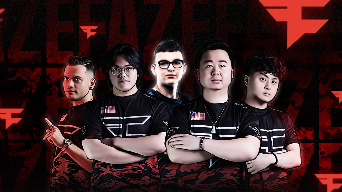 FaZe Clan introduces its new and finalised roster for Split 1 of the NA VALORANT Challengers League