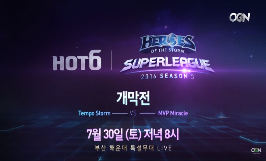 Korea's Super League Season Three Starts Saturday with MVP Miracle v. Tempo Storm