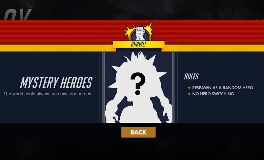 This Week's Brawl is: Mystery Heroes