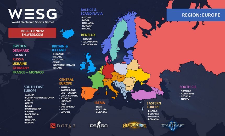 WESG Season 2 kicks off the European and CIS National qualifiers  