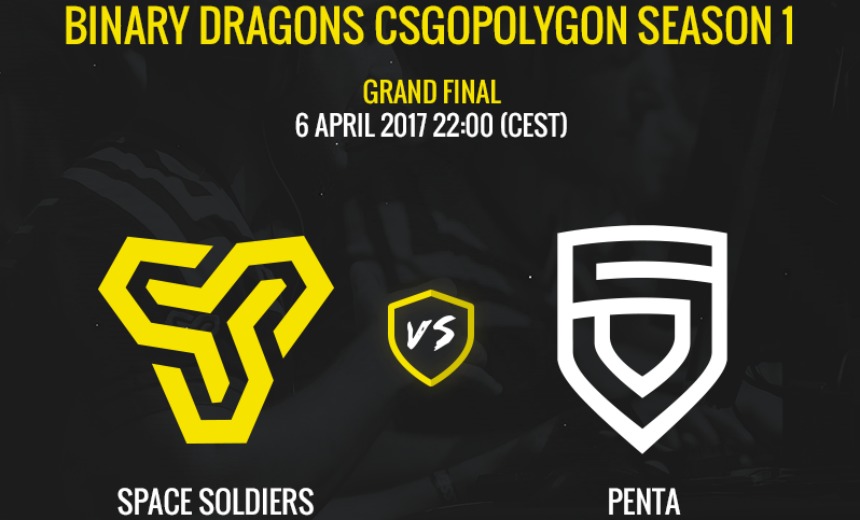 Space Soldiers win Binary Dragons csgopolygon Season 1