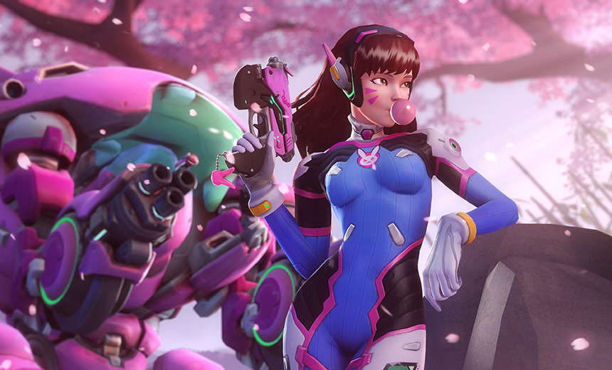Korea and Japan clash in a series of Overwatch team matches