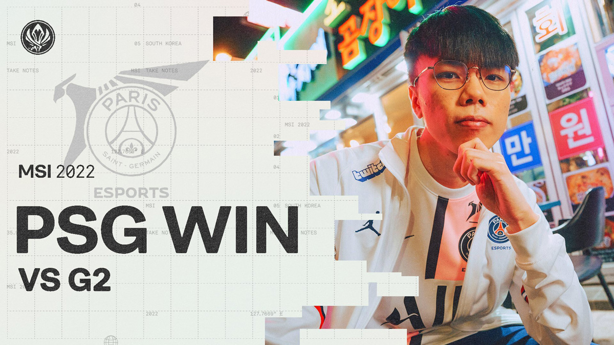 MSI 2022: PSG Talon scores an upset by ending G2 Esports' winning streak