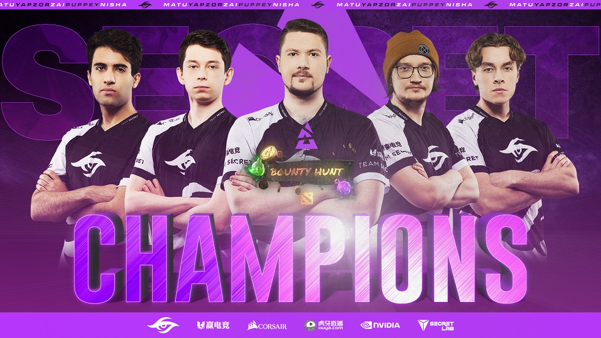 BLAST Bounty Hunt gives Team Secret their fifth shutdown victory in a row