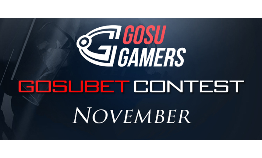 GosuBet November contest winners