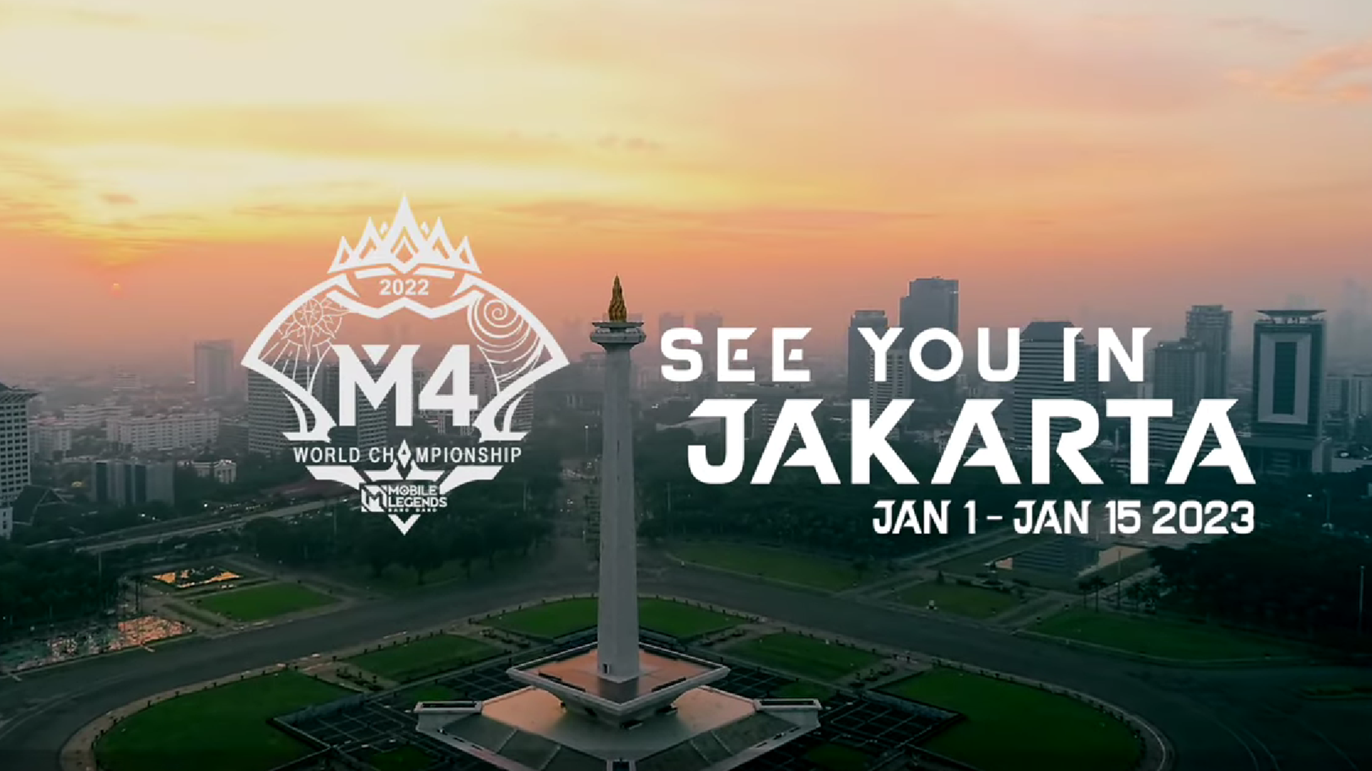 Jakarta will play host to the M4 World Championship