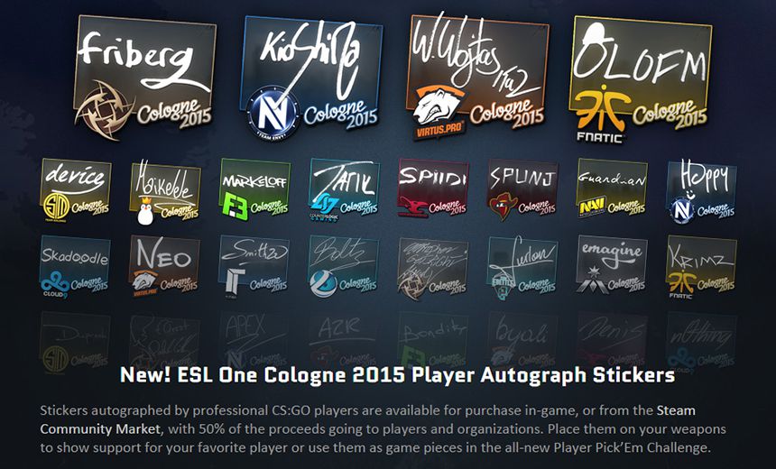 CS:GO Update: Cologne stickers added