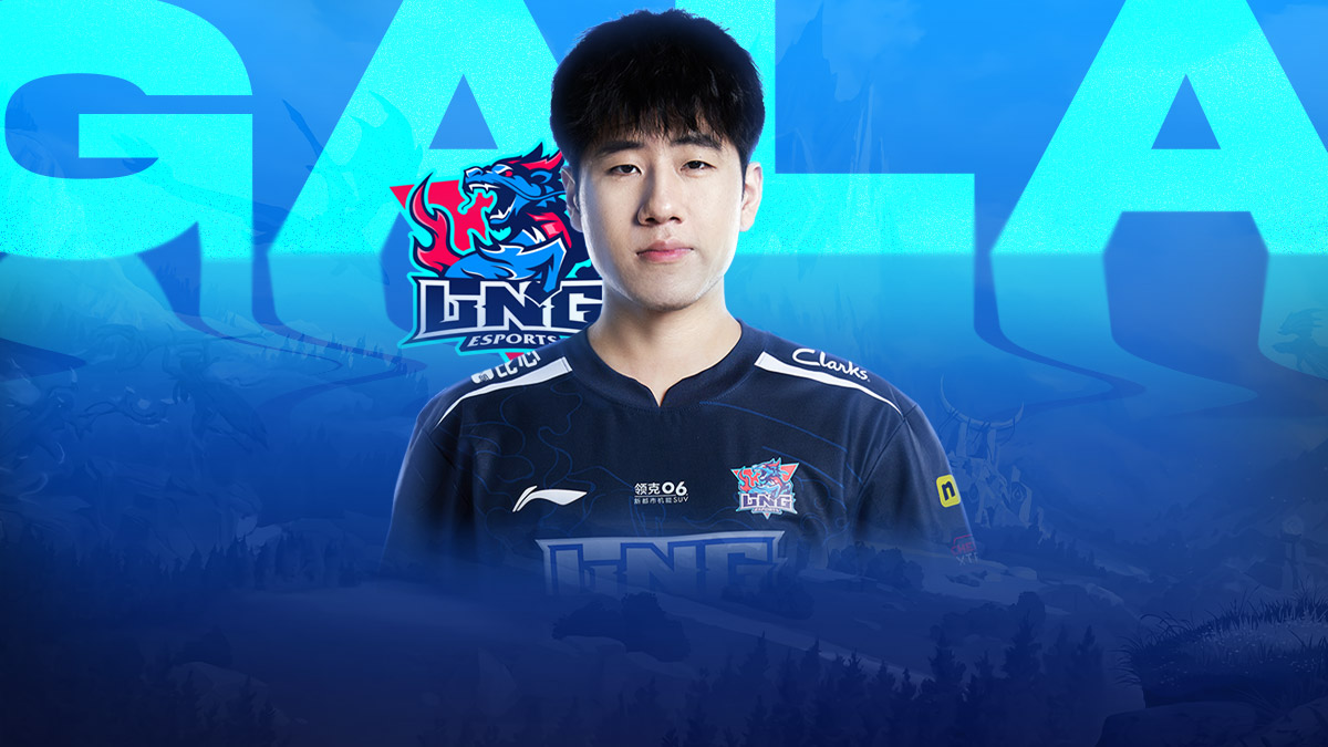 LNG Esports add GALA to its starting lineup for the LPL Summer Split
