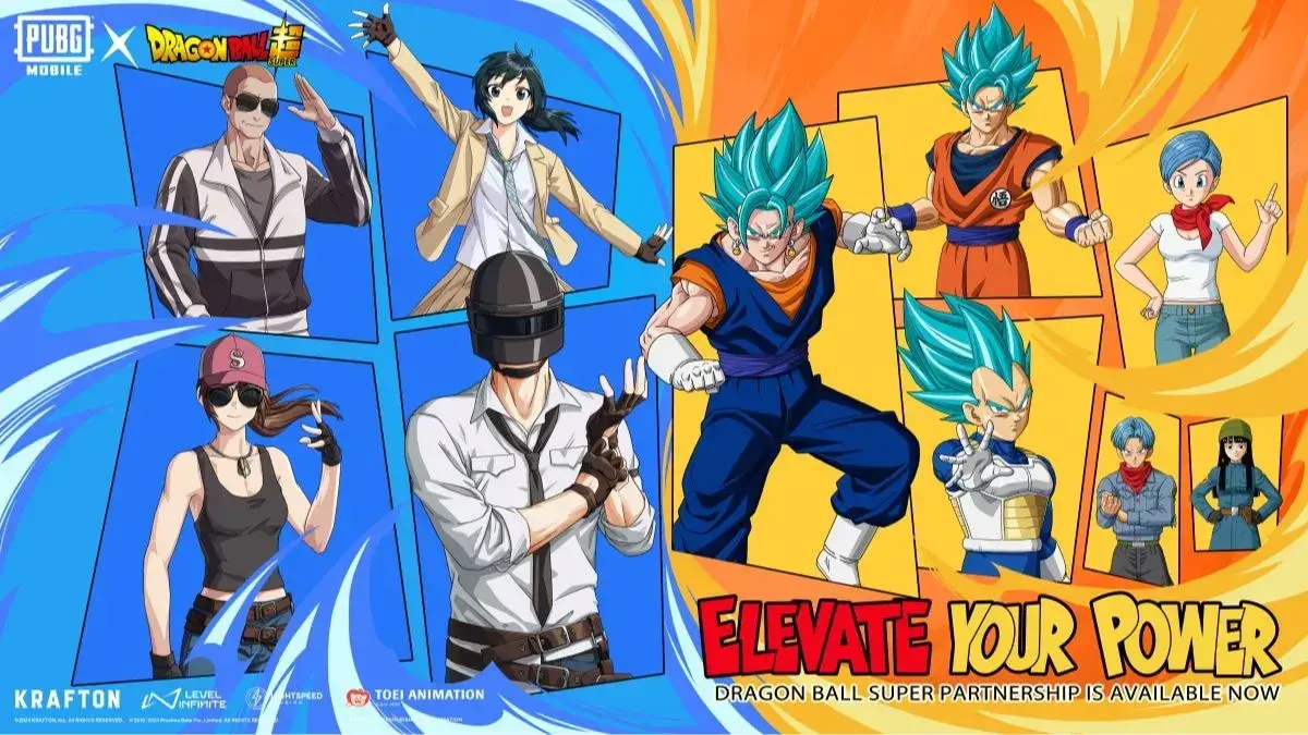 PUBG MOBILE unveils collaboration with iconic anime Dragon Ball Super