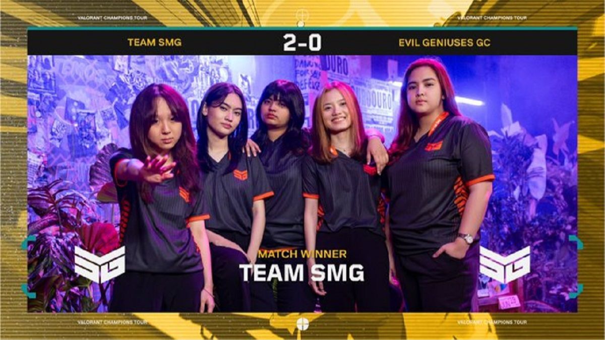 Team SMG continues undefeated run in VCT Game Changers Championship
