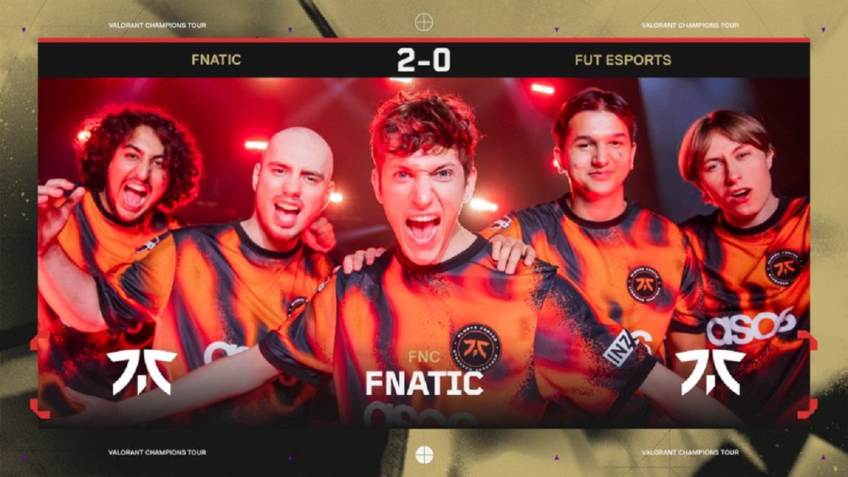 Fnatic eliminate FUT Esports with a 2-0 sweep
