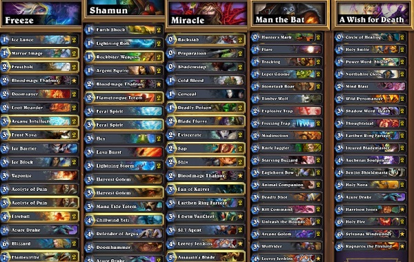 DreamHack Summer Top 8 decklists