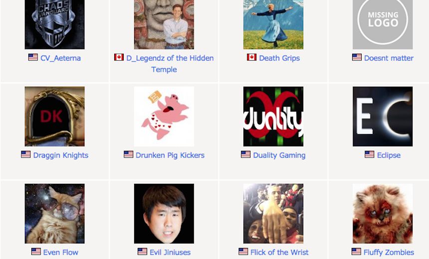 The best part of the Road to Blizzcon NA June open qualifiers? The team names.