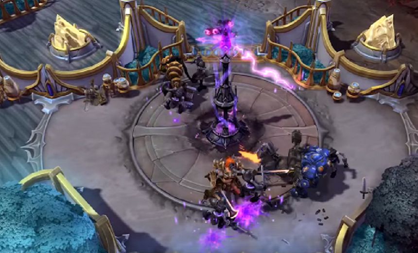 Dustin Browder confirms new Infernal Shrines battleground will be released today.