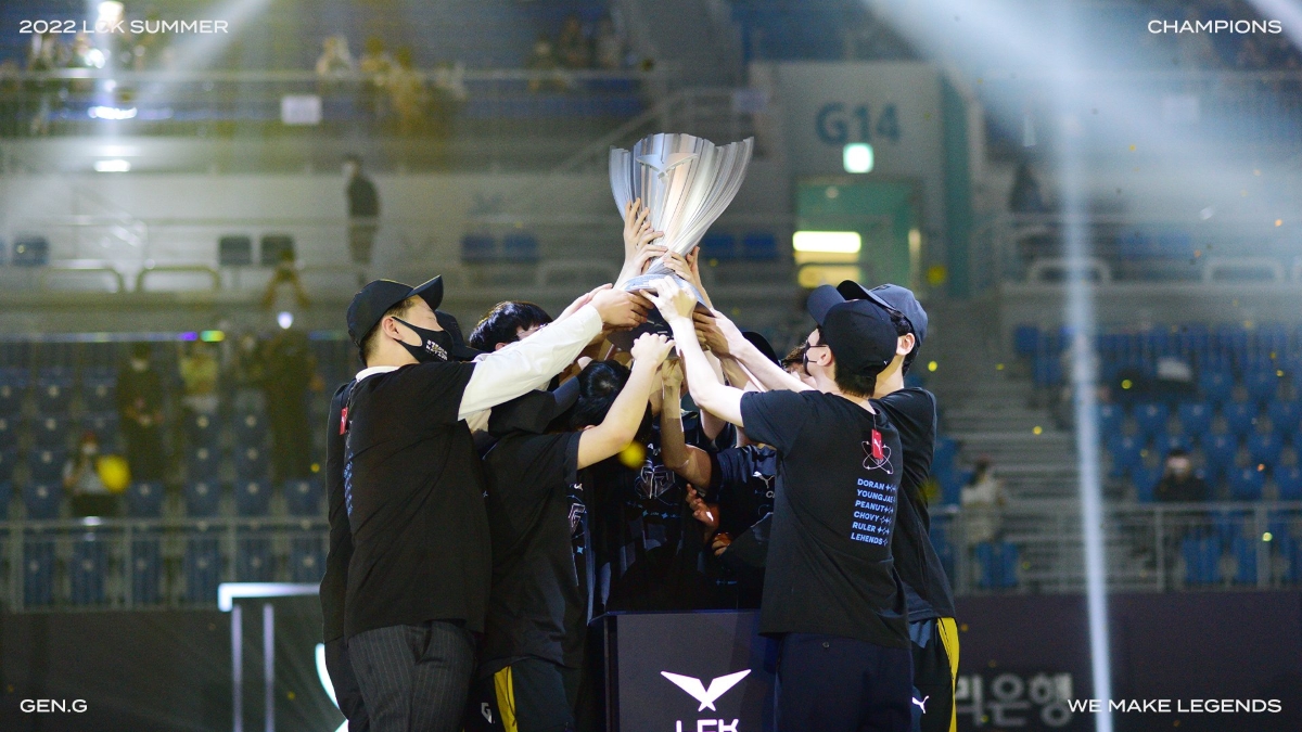 Gen.G Esports create history with their first LCK title after defeating T1 in the grand finals