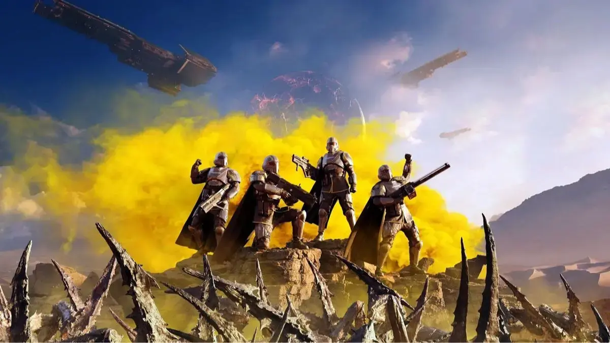 Helldivers 2 makes Defend missions easier, caps concurrent players