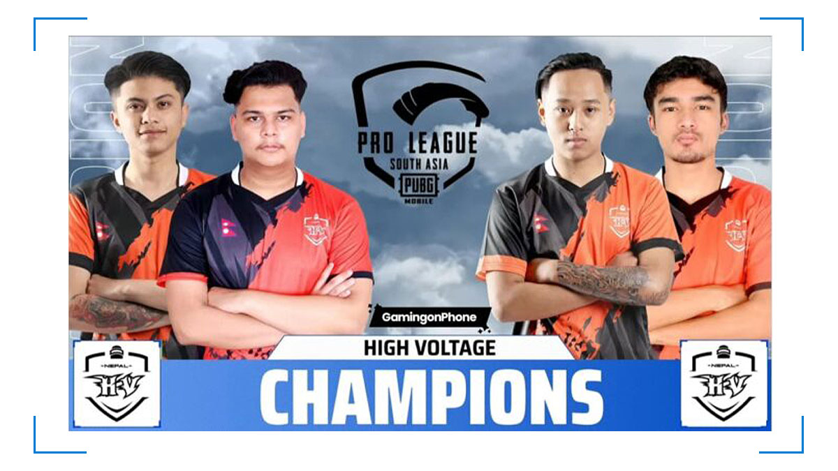 PMPL South Asia Fall Split Finals: Team High Voltage emerge champions of the split