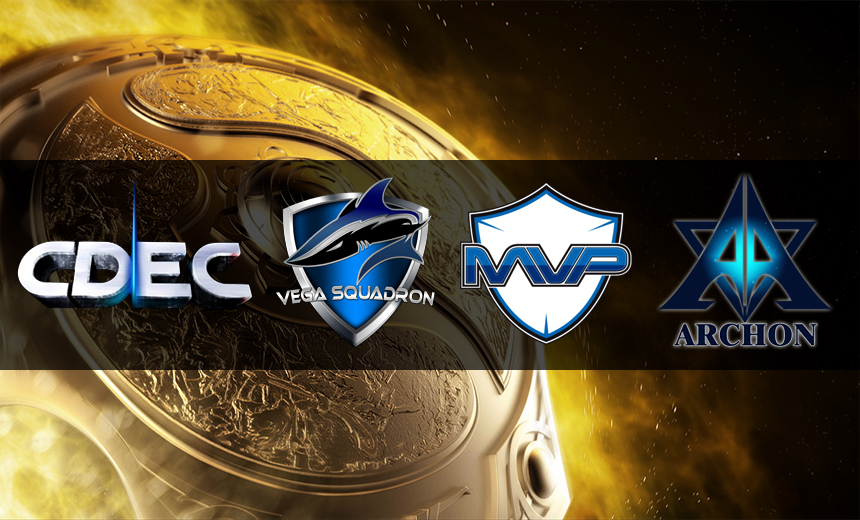 TI5:The Wild Card competitors