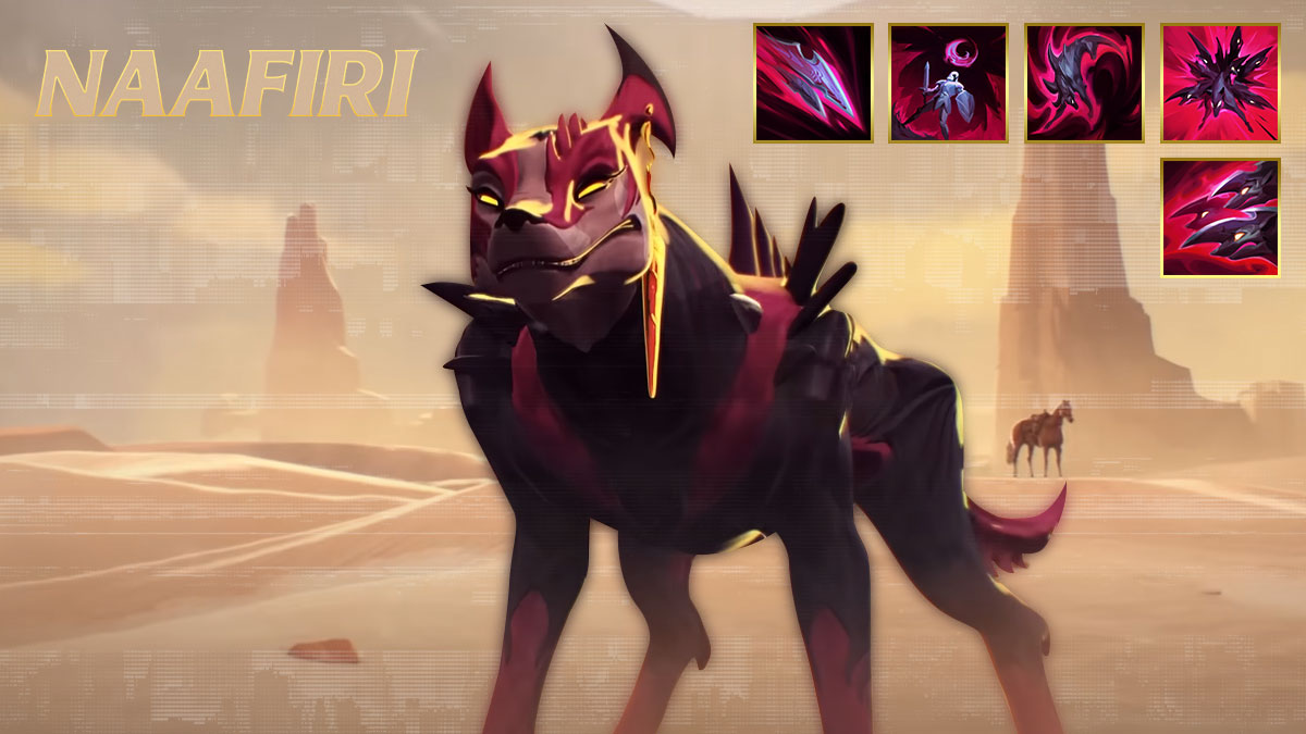 Naafiri and her pack can hunt down any champion