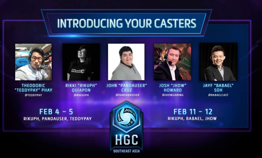 SEA casting team announced featuring Jhow, Babael and more!