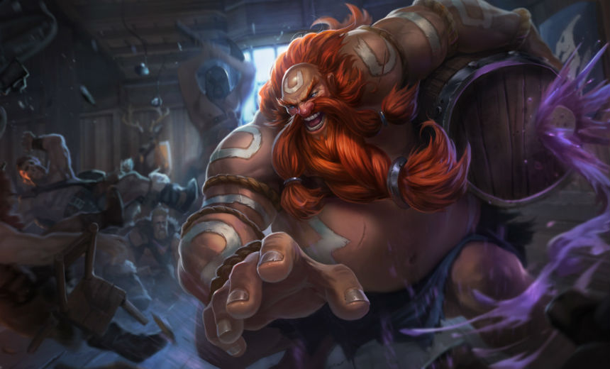 Gragas disabled for the remainder of Worlds
