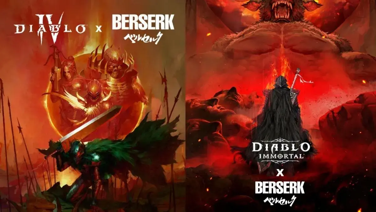 Blizzard teams up with dark fantasy manga Berserk for Diablo IV and Diablo Immortal crossover