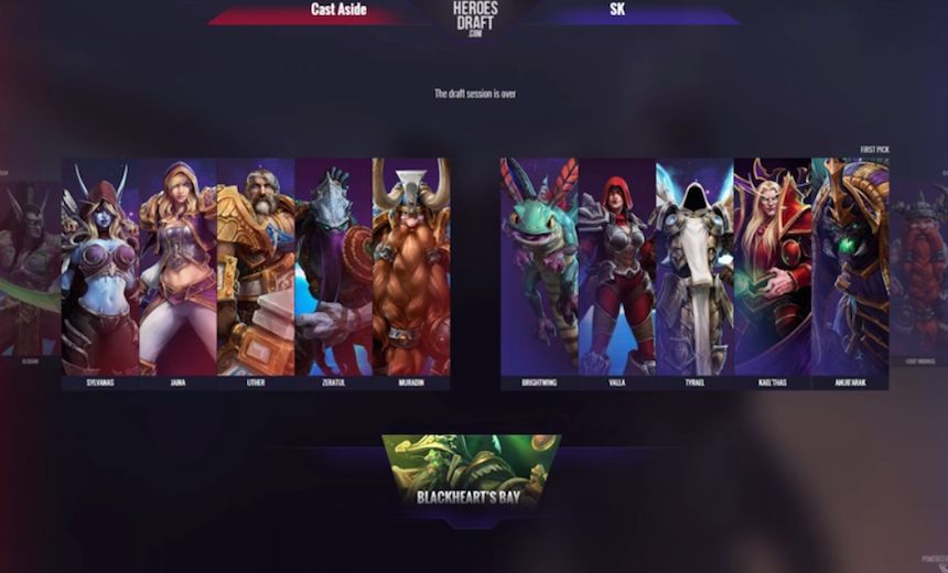 VoD of the week: SK vs Cast Aside fight to the death for gold coins.