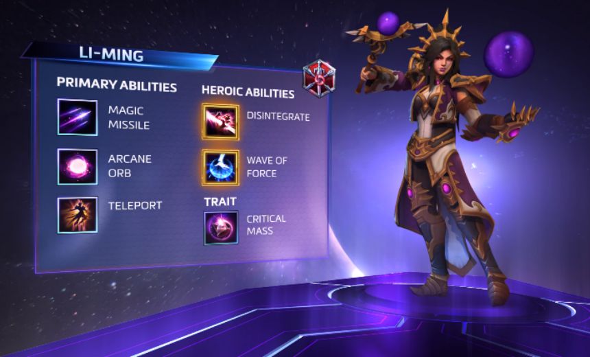 Li-Ming brings "high octane" gameplay to Heroes of the Storm