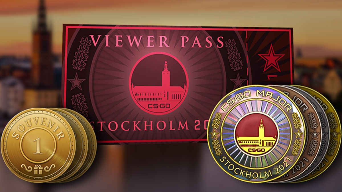 PGL Major Stockholm Viewers Pass, and team stickers are now available in CS:GO